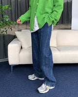 オウンリッチウェーブデニムパンツ / OWN Rich Wave Denim Pants (2 colors)