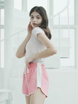 メッシュドルフィンパンツ / P1010 MESH DOLPHIN PANTS_PINK
