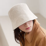 VA Stud Pigment Bucket Hat / Beige