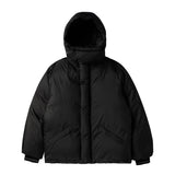 オーバーフィットフードダックダウン/OVERFIT HOOD DUCK DOWN-BLACK