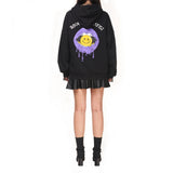 パープルリップフーディー / PURPLE LIP HOODIE black