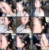 Ribbon ceramics hairpin (6color)