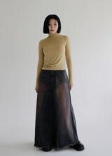 ダイイングロングスカート/no.451 Dying Long Skirt (2color)