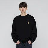 [UNISEX] Dot Smile Small Milk Pack Sweatshirt