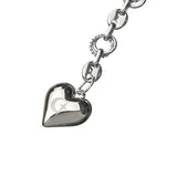 1 2 ハンドメイドチェーンハートベルト / 1 2 handmade chain heart belt