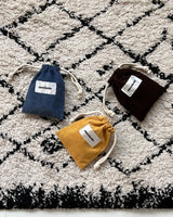 ppocketto corduroy string pouch