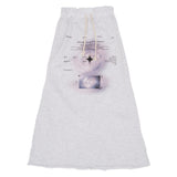 2WAYロゴロングドレス＆スカート / 223 2WAY LOGO LONG DRESS&SKIRT - WHITE