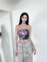 グロッシーピンタックパラシュートパンツ/[High quality] 868. Glossy pintuck para-suit pt (2color)