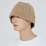 ケーブルニットバケットハット / CABLE KNIT BUCKET HAT_BEIGE