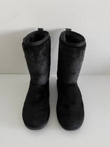 Norman middle fur boots 