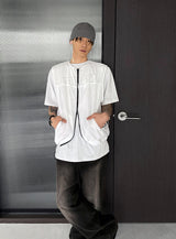 No.0150 color washing denim wide PT