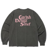 ピグメントセラーロゴLS Tシャツ チャコール(CV2ESUT552A)