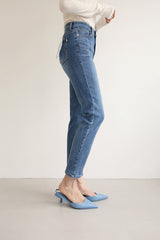 スパンストレートデニムパンツ / MALDIVES JEANS / SPAN STRAIGHT DENIM PANTS