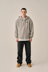 PINTUCK WIDE DENIM