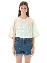 (PT-20341) BUTTERFLY DENIM SHORTS BLUE (6560751550582)