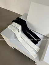 ribbed knitwear oversized socks leg warmer