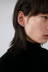 SWERVING earrings(SILVER) (4630622142582)