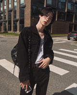 サークルブーツカットズボン/Circle bootcut trousers