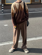 ル・プロコープ柄ニット