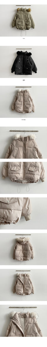 VIXX Raccoonfer Hooded Padded Jacket