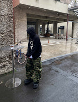 No.9971 CAMO hood zip-up (3color)