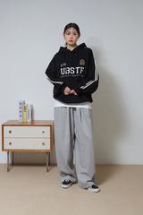 トリプルタックスウィートバルーンパンツ/Triple Tuck Sweat Balloon Pants (Grey)