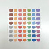 Rainbow bear removable sticker (6695841562742)