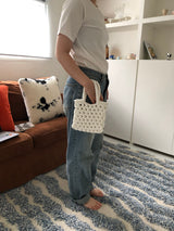 フルーツネットバッグ ミニ/fruit net bag mini (white)
