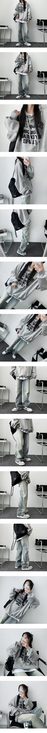 By Deep Washing Denim Pants
