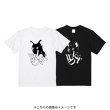 【別注】wonder visitor記念Tシャツ（ブラック/ホワイト）