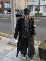 レザーハンチングキャップ