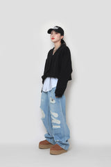 フラッフストリングカーディガン / Fluff String Cardigan