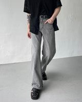 SIXレイワイドデニムジーンズ / SI X-ray wide denim Jeans