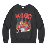 スケルトンライダースウェットシャツ / SKELETON RIDER SWEATSHIRT