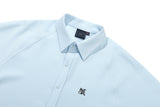 ラグランスリットシャツ / RAGLAN SLIT SHIRT_SKY BLUE