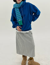 グリークブラッシュフーデッドTシャツ/Greek Brushed Hooded T-Shirt (3color)