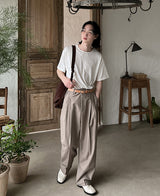 22サマーシルクＴシャツ/22summer silk T-shirt (11 color)
