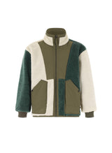 REVERSIBLE FLEECE MIX JACKET