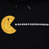 Pacman eat the Brand Hoody - Black (6675248709750)