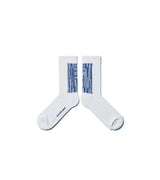 LANDING Midcalf socks (3 pair in - Ochre Ice, City Grey, City Blue)