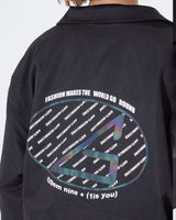 リフレクタープリントコーチジャケット / REFLECTIVE PRINT COACH JACKET (4592368124022)