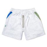 23 ジッパーショーツ / 23 ZIPPER SHORTS WHITE MELANGE / BLACK