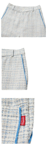 リバティーツイードパンツ/LIBERTY TWEED PANTS [BLUE]
