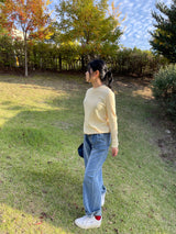 ヴィンテージブラッシュワイドパンツ