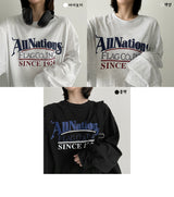 オールネーションロングスリーブTシャツ / All Nation Long Sleeve Tee