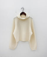 タートルレグランニット/Turtle Leglan Knit (4color)