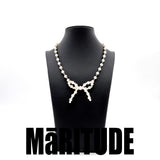 リボンチェーンネックレス / RIBBON CHAIN NECKLACE