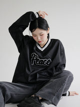 ピースナイロンスウェットシャツ / Piece Nylon Sweatshirt