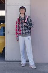 TRACK JERSEY PANTS [SKY]