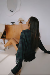 ボーホーロッカーガールボタンアップシャツ / Boho Rocker Girl Button-up Shirt